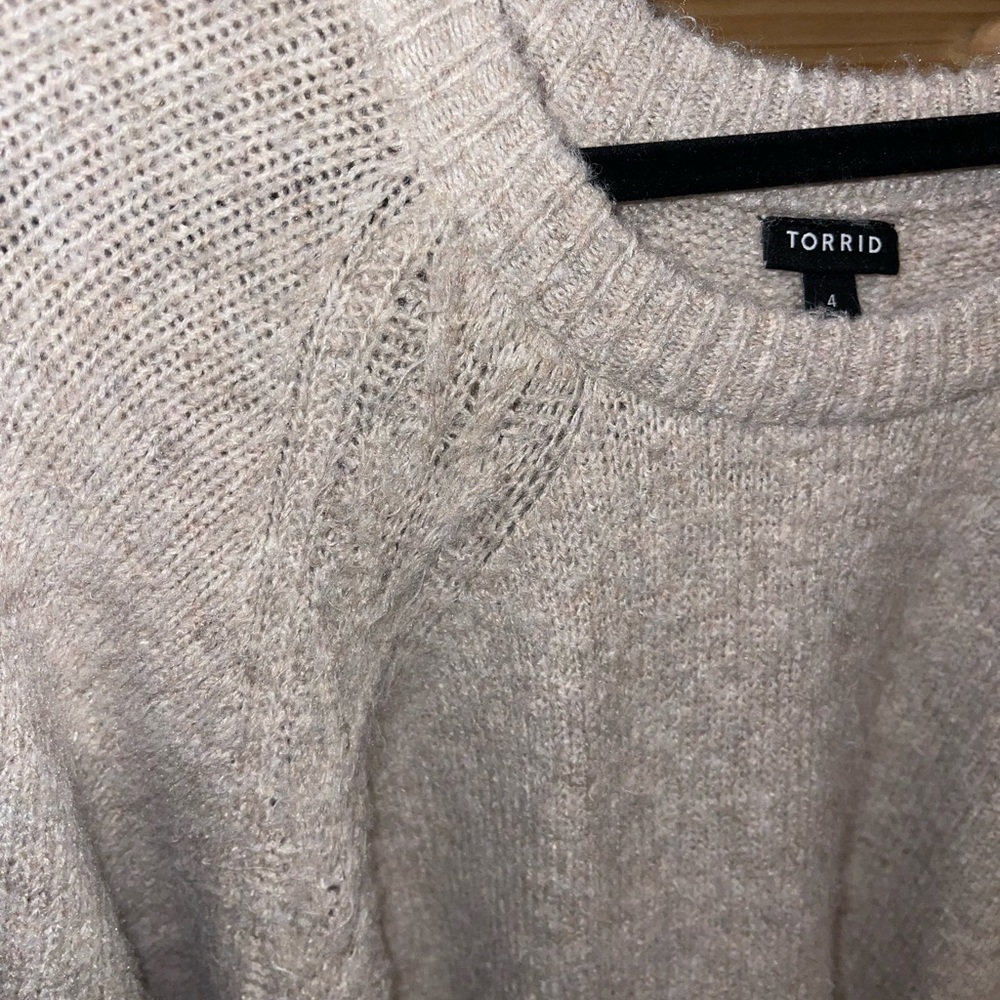 Torrid Tunic Sweater - Picture 3 of 3